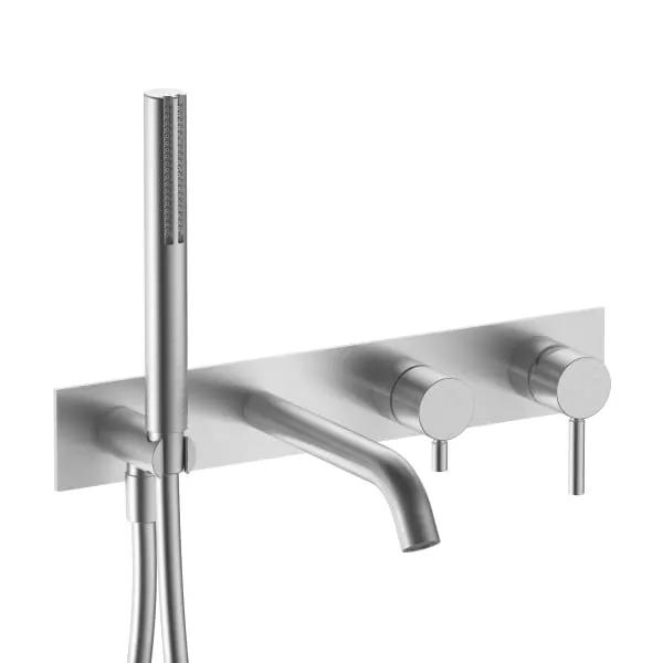 Fantini Nostromo In-Wall Non-Thermostatic Single Control Tub Mixer by Fantini