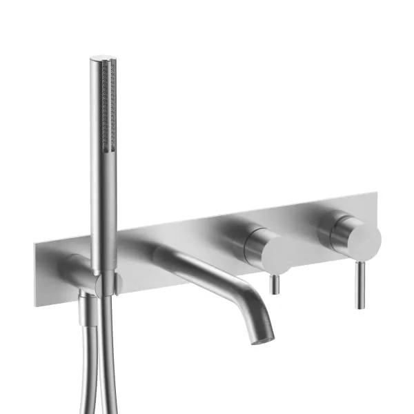 Fantini Nostromo In-Wall Non-Thermostatic Single Control Tub Mixer by Fantini