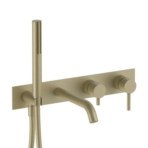 Fantini Nostromo In-Wall Non-Thermostatic Single Control Tub Mixer by Fantini