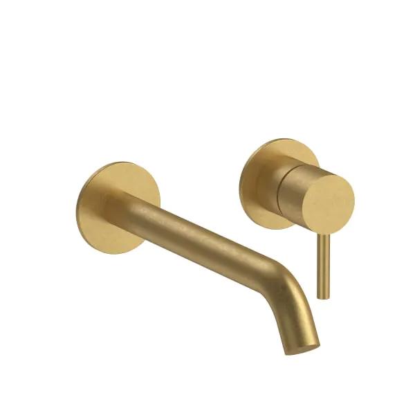 Fantini Nostromo Wall Mount Single Control Washbasin Mixer - Handle with Lever by Fantini