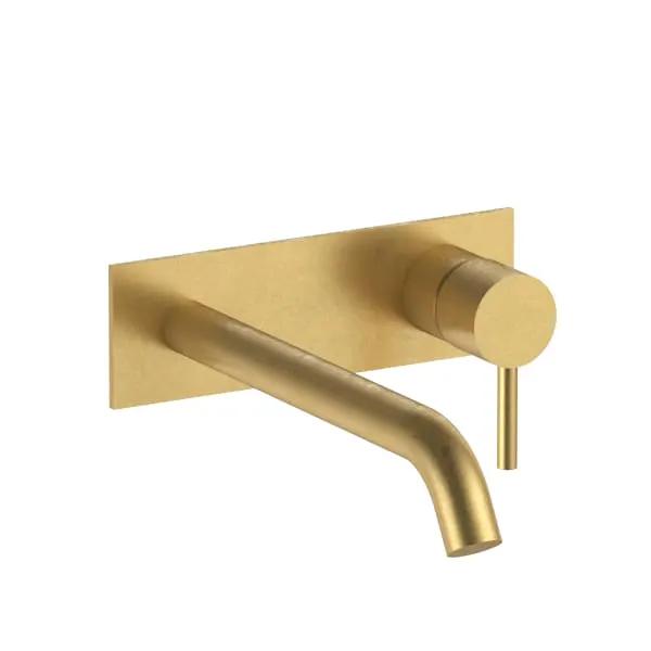 Fantini Nostromo Wall Mount Single Control Washbasin Mixer - Handle with Lever by Fantini