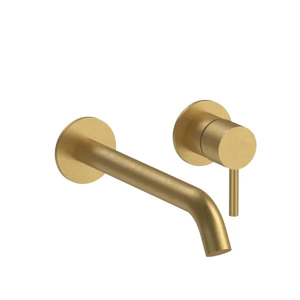 Fantini Nostromo Wall Mount Single Control Washbasin Mixer - Handle with Lever by Fantini