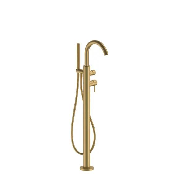 Fantini Nostromo Floor Mount Single Control Tub Filler by Fantini