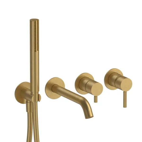 Fantini Nostromo Built-In Bathtub Mixer by Fantini