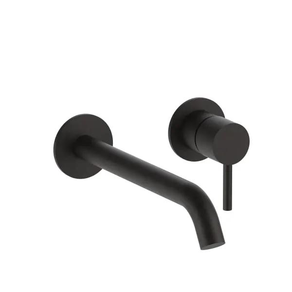 Fantini Nostromo Wall Mount Single Control Washbasin Mixer - Handle with Lever by Fantini