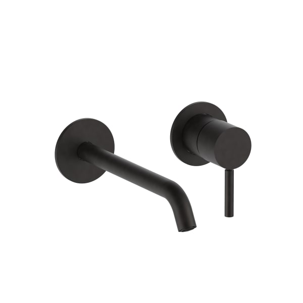 Fantini Nostromo Small Wall Mount Single Control Washbasin Mixer