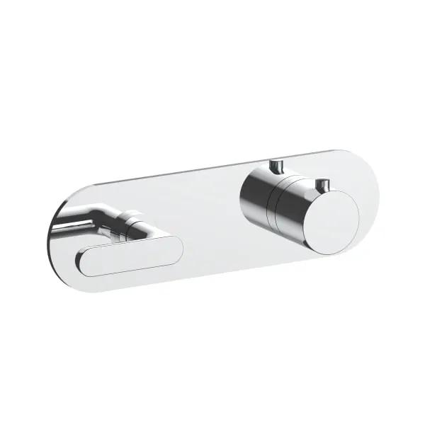 chrome thermostatic mixer