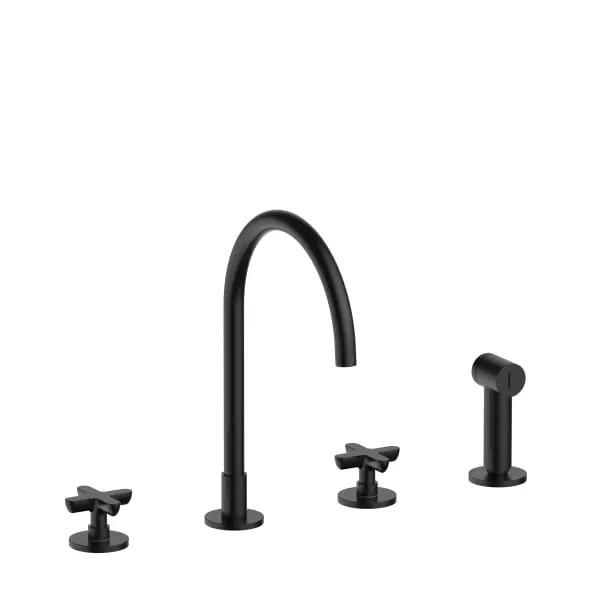 Fantini Icona Classic Four Hole Kitchen Mixer by Fantini