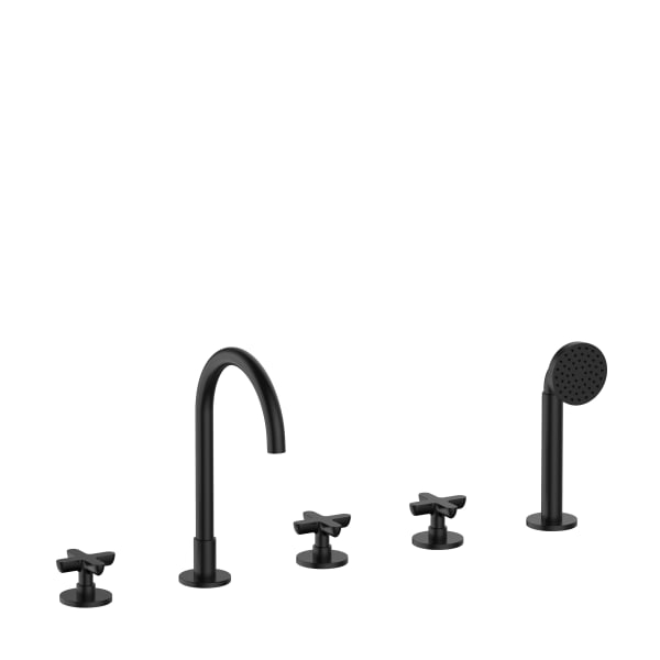 Fantini Icona Classic 5 Hole Roman Tub Set