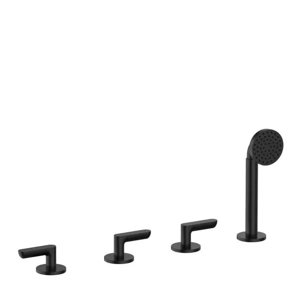 Fantini Icona Deco 4 Hole Roman Tub Set by Fantini
