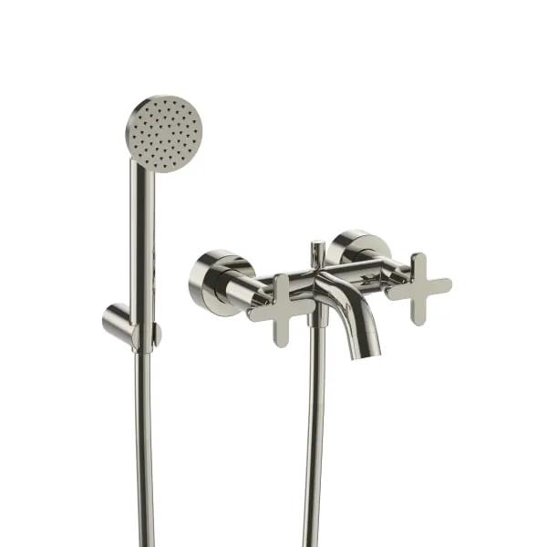 Fantini Icona Classic Wall Mount Two-Handle Tub Filler by Fantini