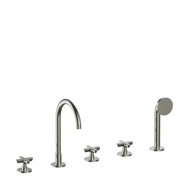 Fantini Icona Classic 5 Hole Roman Tub Set by Fantini