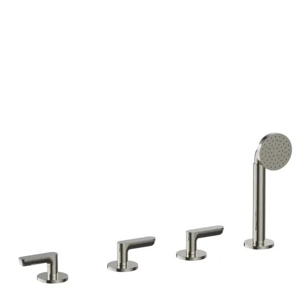 Fantini Icona Deco 4 Hole Roman Tub Set by Fantini
