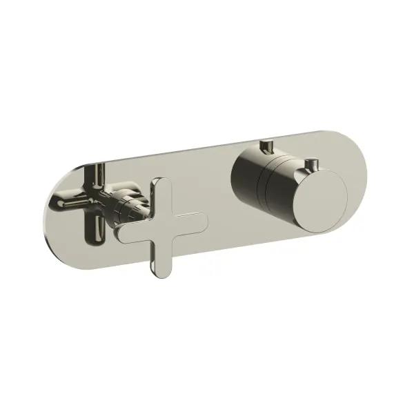 Fantini Icona Classic 3/4" Thermostatic Mixer with Integrated Volume Control by Fantini