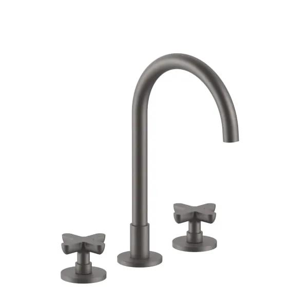 Fantini Icona Classic Three Hole Washbasin Mixer by Fantini