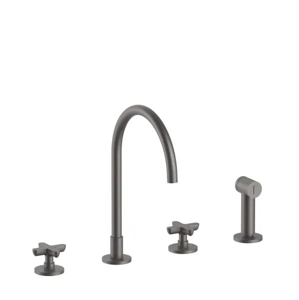 Fantini Icona Classic Four Hole Kitchen Mixer by Fantini
