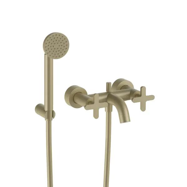 Fantini Icona Classic Wall Mount Two-Handle Tub Filler by Fantini