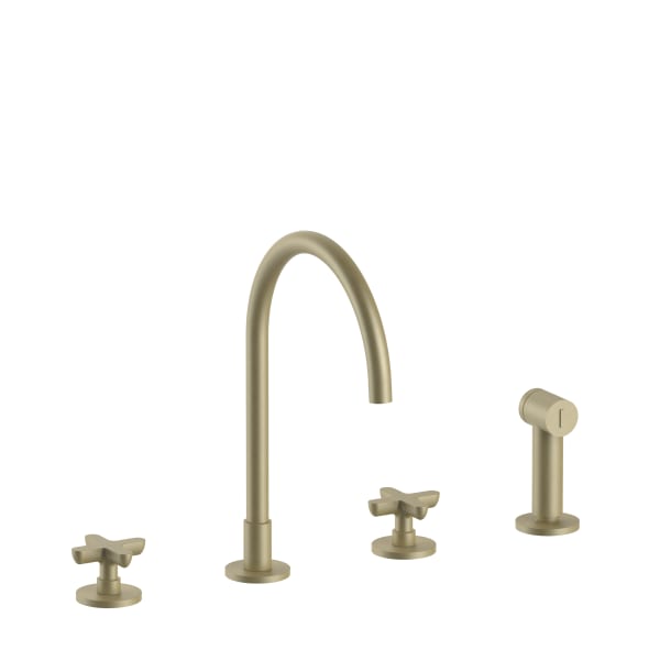 Fantini Icona Classic Four Hole Kitchen Mixer