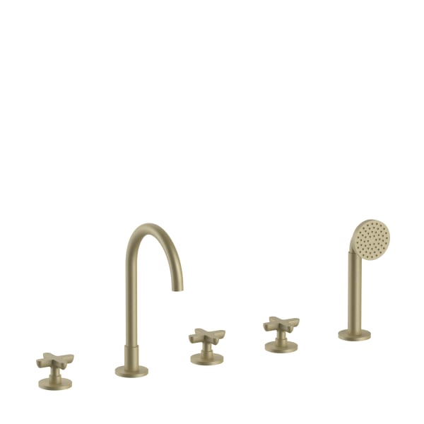 Fantini Icona Classic 5 Hole Roman Tub Set