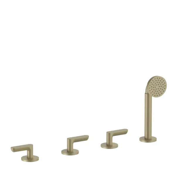 Fantini Icona Deco 4 Hole Roman Tub Set by Fantini