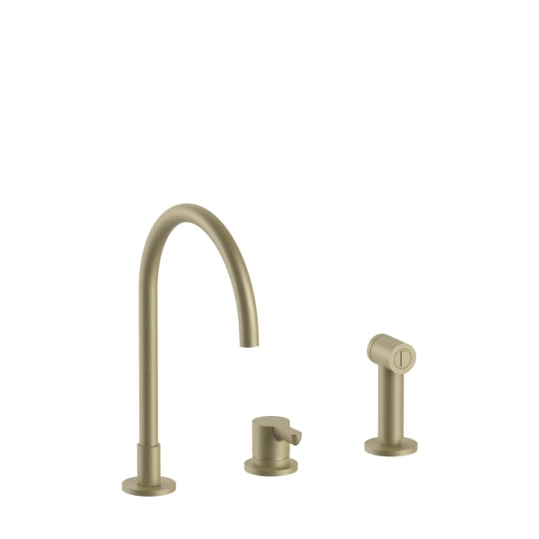 Fantini Icona Classic Three Hole Kitchen Mixer