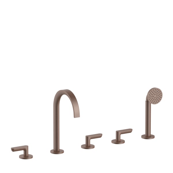 Fantini Icona Deco 5 Hole Roman Tub Set