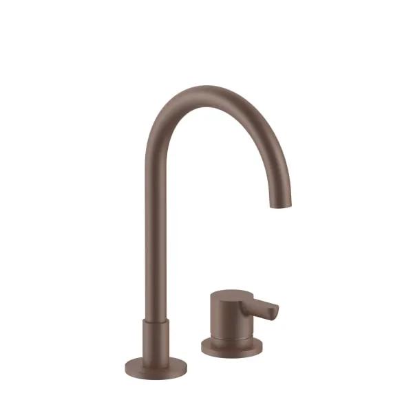 Fantini Icona Classic Two Hole Washbasin Mixer with Single Control by Fantini