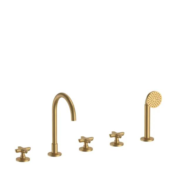 Fantini Icona Classic 5 Hole Roman Tub Set by Fantini