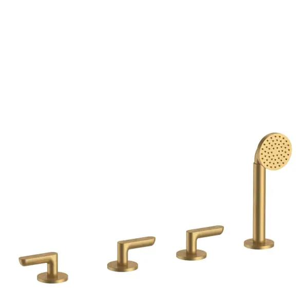 Fantini Icona Deco 4 Hole Roman Tub Set by Fantini