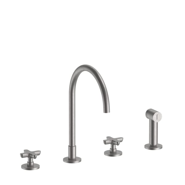 Fantini Icona Classic Four Hole Kitchen Mixer