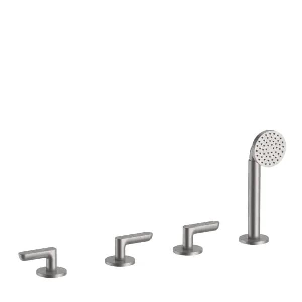 Fantini Icona Deco 4 Hole Roman Tub Set by Fantini