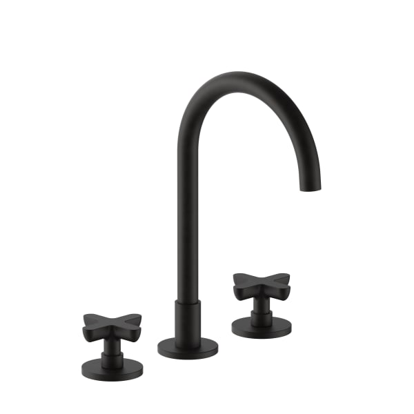 Fantini Icona Classic Three Hole Washbasin Mixer