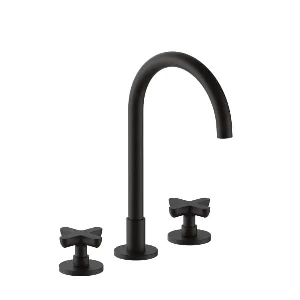 Fantini Icona Classic Three Hole Washbasin Mixer by Fantini