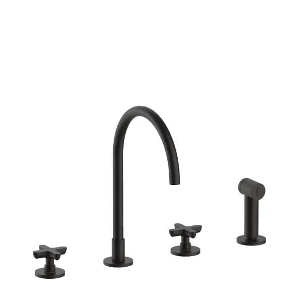 Fantini Icona Classic Four Hole Kitchen Mixer by Fantini