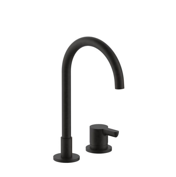 Fantini Icona Classic Two Hole Washbasin Mixer with Single Control
