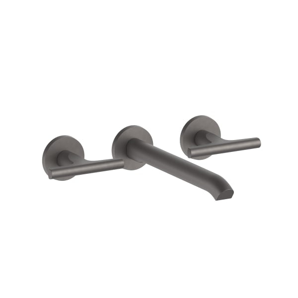 matte gun metal pvd washbasin mixer