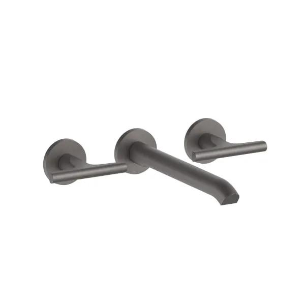 matte gun metal pvd washbasin mixer