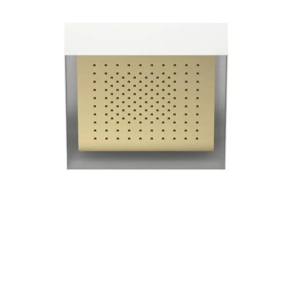 Fantini Acquafit Ceiling Mount Square Showerhead - Restricted to 1.8 GPM by Fantini