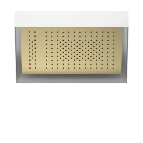 Fantini Acquafit Dream Ceiling Mount Rectangular Multifunction Showerhead by Fantini