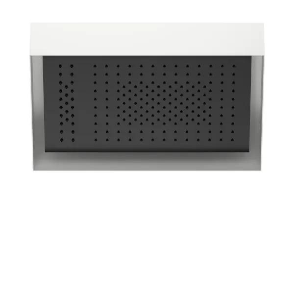 Fantini Acquafit Ceiling Mount Rectangular Multifunction Showerhead by Fantini