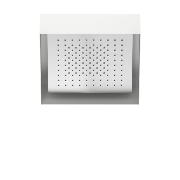Fantini Acquafit Dream Ceiling Mount Square Showerhead - Restricted to 1.8 GPM