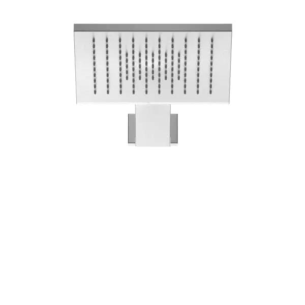 Fantini Acquafit Dream Wall Mount Square Showerhead - Restricted to 1.8 GPM by Fantini