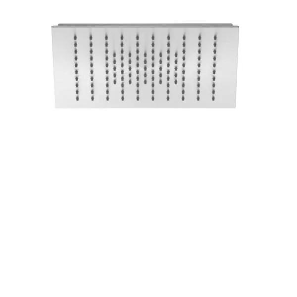 Fantini Acquafit Ceiling Mount Square Showerhead - Restricted to 1.8 GPM by Fantini