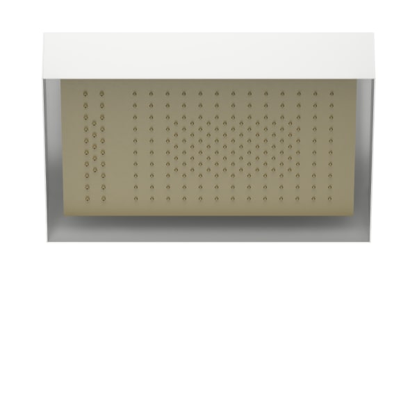 Fantini Acquafit Dream Ceiling Mount Rectangular Multifunction Showerhead