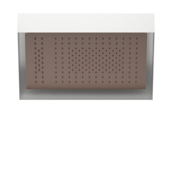 Fantini Acquafit Dream Ceiling Mount Rectangular Multifunction Showerhead