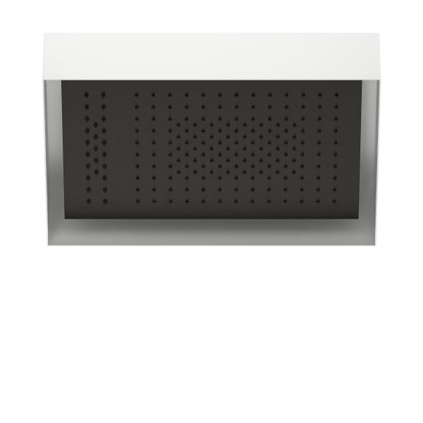 Fantini Acquafit Ceiling Mount Rectangular Multifunction Showerhead