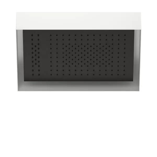 Fantini Acquafit Ceiling Mount Rectangular Multifunction Showerhead by Fantini