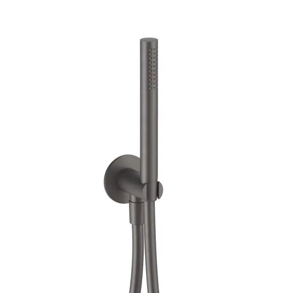 matte gun metal pvd shower