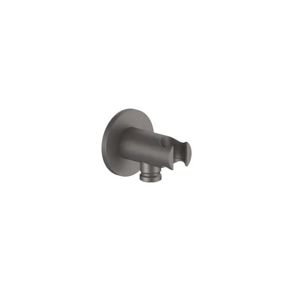 Fantini Wall Mount Handshower Holder with Water Outlet - Round Escutcheon by Fantini