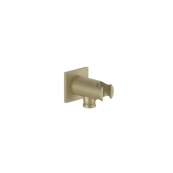 Fantini Wall Mount Handshower Holder with Water Outlet - Square Escutcheon by Fantini